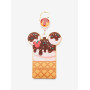 Disney Mickey Mouse Ice Cream Cone Retractable Lanière - Import Août 2025 Disney Mickey Mouse Ice Cream Cone Retractable Lanière - Import Août 2025