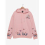 Disney Minnie & Daisy Floral Beaded Sweatshirt à capuche - Import Août 2025 Disney Minnie & Daisy Floral Beaded Sweatshirt à capuche - Import Août 2025