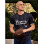 Disney Pirates des Caraïbes Jack Sparrow Striped Baseball Jersey - Import Août 2025 Disney Pirates des Caraïbes Jack Sparrow Striped Baseball Jersey - Import Août 2025