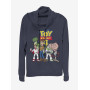 Disney Pixar Toy Story 4 Toy Crew Cowlneck Long-Sleeve Womens Top - Import Août 2025 Disney Pixar Toy Story 4 Toy Crew Cowlneck Long-Sleeve Womens Top - Import Août 2025
