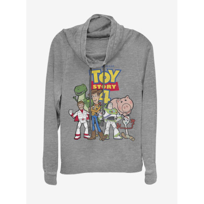 Disney Pixar Toy Story 4 Toy Crew Cowlneck Long-Sleeve Womens Top - Préco Juin 202512463782_hi?$productMainDesktop$&fmt=auto1234