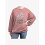 Disney Pixar Up Love Up Womens Oversized Sweatshirt - Import Août 2025 Disney Pixar Up Love Up Womens Oversized Sweatshirt - Import Août 2025