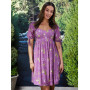 Disney Tangled Icons Allover Print Smock Dress - Import Août 2025 Disney Tangled Icons Allover Print Smock Dress - Import Août 2025