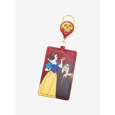 Disney Snow White and the Seven Dwarfs Snow White & La Méchante Reine Poison Apple Retractable Lanière - Préco Juin 202533530160