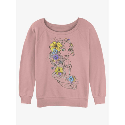 Disney Tangled Rapunzel Sketch Womens Slouchy Sweatshirt - Préco Juin 202520704307_hi?$productMainDesktop$&fmt=auto1234520704307