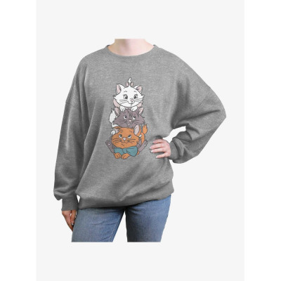 Disney The Aristocats Group Stack Kittens Cute Womens Oversized Sweatshirt - Préco Juin 202533494118_hi?$productMainDesktop$&fmt