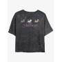 Disney The Aristocats Walk Group In Line Mineral Wash Womens Crop T-Shirt - Import Août 2025 Disney The Aristocats Walk Group In Line Mineral Wash Womens Crop T-Shirt - Import Août 2025