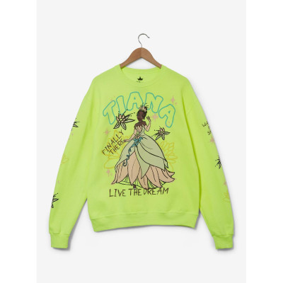 Disney The Princess and the Frog Tiana Doodle Women's col rond - Préco Juin 202533619525_hi?$productMainDesktop$&fmt=auto1234533