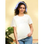 Disney Winnie the Pooh Floral brodé Women's T-Shirt - Import Août 2025