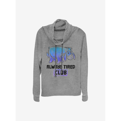 Disney Winnie The Pooh Eeyore Tired Club Cowl Neck Long-Sleeve Womens Top - Préco Juin 202514613666_hi?$productMainDesktop$&fmt=