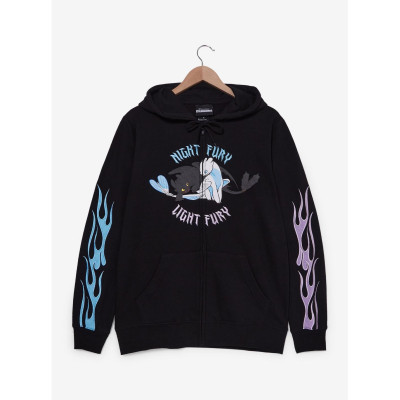 DreamWorks How to Train Your Dragon Toothless & Light Fury Zip Sweatshirt à capuche - Préco Juin 202533063956_hi?$productMainDe