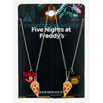 Five Nights At Freddy's Foxy & Freddy Pizza Best Friend Collier Set - Préco Juin 202533169526_hi?$productMainDesktop$&fmt=auto12
