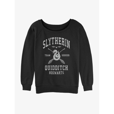 Harry Potter Slytherin Quidditch Seeker Womens Slouchy Sweatshirt - Préco Juin 202530656981_hi?$productMainDesktop$&fmt=auto1234