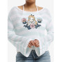 Her Universe Disney Alice au pays des Merveilles Slouchy Girls tricoté Long-Sleeve Top - Préco Juin 202533234032_hi?$productMain