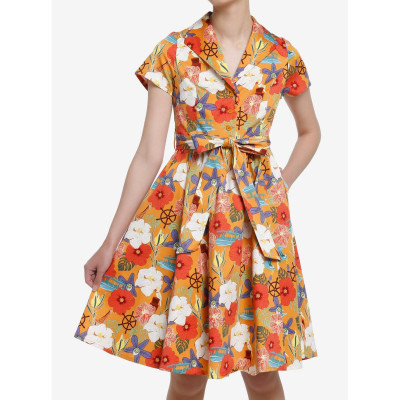 Her Universe Disney Jungle Cruise Retro Print Dress Her Universe Exclusive - Préco Juin 202520168878_hi?$productMainDesktop$&fmt
