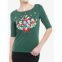 Her Universe Disney Mickey Mouse And Friends Holiday Retro Top Her Universe Exclusive - Préco Juin 202532602286_hi?$productMainD