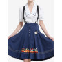 Her Universe Disney Mickey Mouse And Friends Train Retro Skirtall Her Universe Exclusive - Préco Juin 202533405382_hi?$productMa
