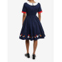 Her Universe Disney Minnie Mouse Border Print Retro Dress Her Universe Exclusive - Préco Juin 202532956257_av2?$productMainDeskt