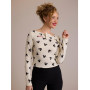 Her Universe Disney Minnie Mouse Bow Knit Long-Sleeve Top Her Universe Exclusive - Préco Juin 202532956253_hi?$productMainDeskto