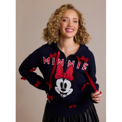 Her Universe Disney Minnie Mouse Crochet Bows Knit Sweatshirt à capuche Her Universe Exclusive - Préco Juin 202532956255_hi?$pro