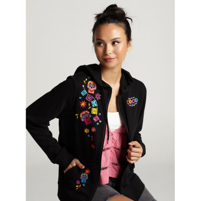 Her Universe Disney Pixar Coco brodé Sweatshirt à capuche Her Universe Exclusive - Préco Juin 202520076056_hi?$productMainDeskto