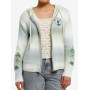 Her Universe Disney The Princess And The Frog Marled Stripe Girls Sweatshirt à capuche - Import Août 2025 Her Universe Disney The Princess And The Frog Marled Stripe Girls Sweatshirt à capuche - Import Août 2025
