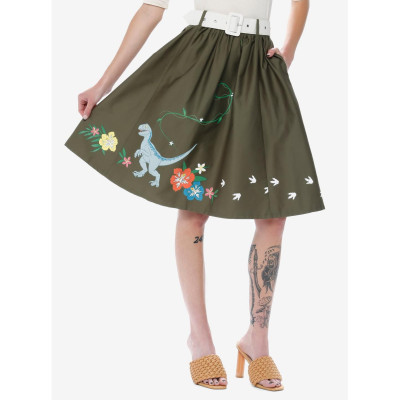 Her Universe Jurassic World Blue Retro ceinture Midi Skirt Her Universe Exclusive - Préco Juin 202520168893_hi?$productMainDeskt