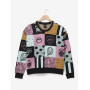 Her Universe l'étrange noël de Mr Jack Sally Patchwork Pull - Import Août 2025 Her Universe l'étrange noël de Mr Jack Sally Patchwork Pull - Import Août 2025