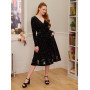 Her Universe Star Wars Galaxy Characters Velvet Long-Sleeve Dress Her Universe Exclusive - Préco Juin 202532496495_av1?$productM
