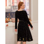 Her Universe Star Wars Galaxy Characters Velvet Long-Sleeve Dress Her Universe Exclusive - Préco Juin 202532496495_av2?$productM