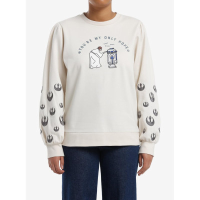 Her Universe Star Wars Princess Leia & R2-D2 Sweatshirt Her Universe Exclusive - Préco Juin 202531910480_hi?$productMainDesktop$