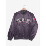 Marvel Spider-Man: Across the Spider-Verse Spider-Punk New London Satin Bomber Jacket - Import Août 2025 Marvel Spider-Man: Across the Spider-Verse Spider-Punk New London Satin Bomber Jacket - Import Août 2025