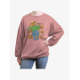 Pokemon Oddish Field Womens Oversized Sweatshirt - Import Août 2025 Pokemon Oddish Field Womens Oversized Sweatshirt - Import Août 2025