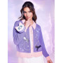 Pretty Guardian Sailor Moon Luna, Artemis, & Diana Starry Women's Cardigan - Import Août 2025 Pretty Guardian Sailor Moon Luna, Artemis, & Diana Starry Women's Cardigan - Import Août 2025