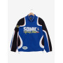 Sonic l'hérisson Sonic Racing Team Moto Racing Jacket - Import Août 2025 Sonic l'hérisson Sonic Racing Team Moto Racing Jacket - Import Août 2025