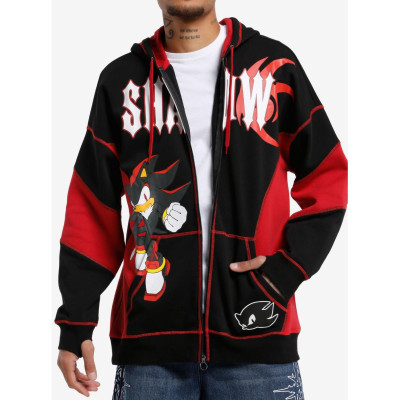 Sonic The Hedgehog Shadow Color-Block Sweatshirt à capuche - Préco Juin 202533533238_hi?$productMainDesktop$&fmt=auto12345335332