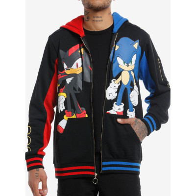 Sonic The Hedgehog Sonic & Shadow Split Sweatshirt à capuche - Préco Juin 202532823641_hi?$productMainDesktop$&fmt=auto123453282