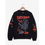 Star Wars Darth Vader Doodle Icons Women's col rond - Import Août 2025 Star Wars Darth Vader Doodle Icons Women's col rond - Import Août 2025
