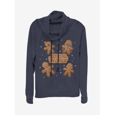 Star Wars Gingerbread Crew Cowlneck Long-Sleeve Womens Top - Préco Juin 202513078609_hi?$productMainDesktop$&fmt=auto12345130786
