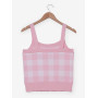 Strawberry Shortcake Gingham Women's Knit Tank - Préco Juin 202533548297_av2?$productMainDesktop$&fmt=auto1234533548297