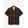 Studio Ghibli Howl's Moving Castle Calcifer Diamond Allover Print tissé boutonné - Préco Juin 202532332066_hi?$productMainDeskt