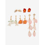 Studio Ghibli Howl's Moving Castle Calcifer Floral Earring Set - Préco Juin 202531874884_av1?$productMainDesktop$&fmt=auto12345