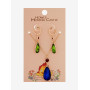 Studio Ghibli Howl's Moving Castle Replica Howl's Necklace and Earring Set - Import Août 2025 Studio Ghibli Howl's Moving Castle Replica Howl's Necklace and Earring Set - Import Août 2025