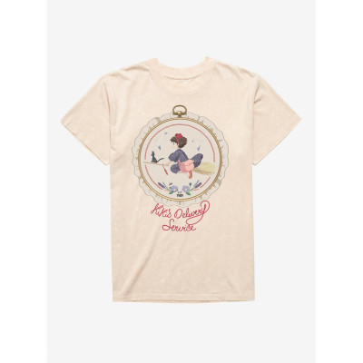 Studio Ghibli Kiki's Delivery Service Sewing Patch Mineral Wash T-Shirt - Préco Juin 202530595265_hi?$productMainDesktop$&fmt=au