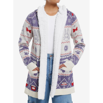 Studio Ghibli® Kiki's Delivery Service Jiji Fair Isle Girls Cardigan - Préco Juin 202532778951_hi?$productMainDesktop$&fmt=auto1