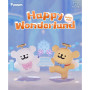 Trading figure funism maltese mystery box cuddly moments series asst 8pcs - préco octobre 2025