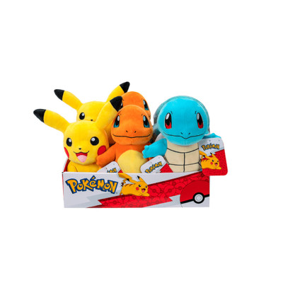 Peluche jazwares pokemon 20cm kanto first partners asst 6pcs - préco juillet 2025PKW3403.jpg0191726507192