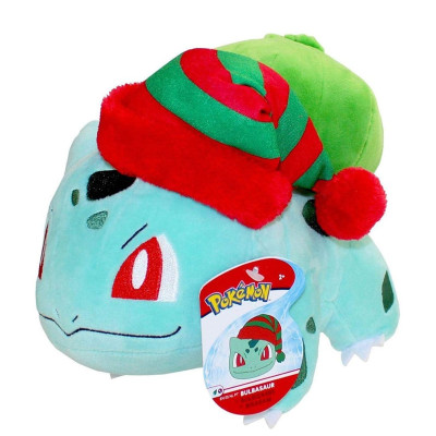 Peluche jazwares pokemon 20cm seasonal holiday bulbizarre - préco septembre 2025PKW3377.jpg0191726497936