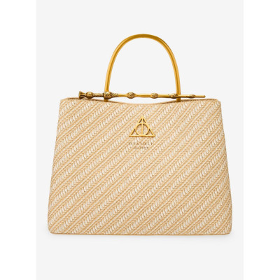 Loungefly Harry Potter Deathly Hallows Elder Wand Raffia Texture Brown sac à main - Préco Juin 202533578150_hi?$productMainDesk