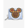 Loungefly Disney Mickey Mouse Waffle Scented Small portefeuille - Import Août 2025 Loungefly Disney Mickey Mouse Waffle Scented Small portefeuille - Import Août 2025